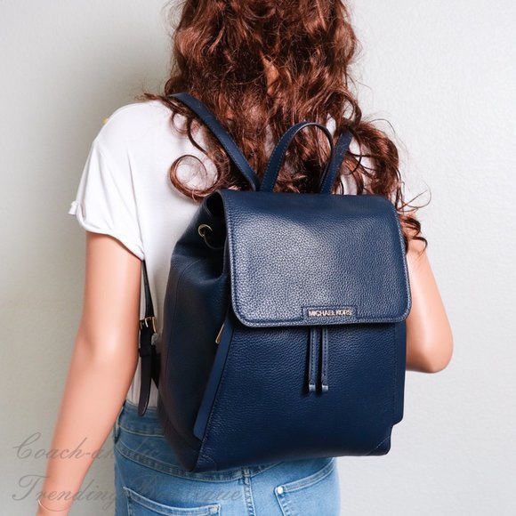 Michael michael kors ginger medium pebbled leather backpack sale